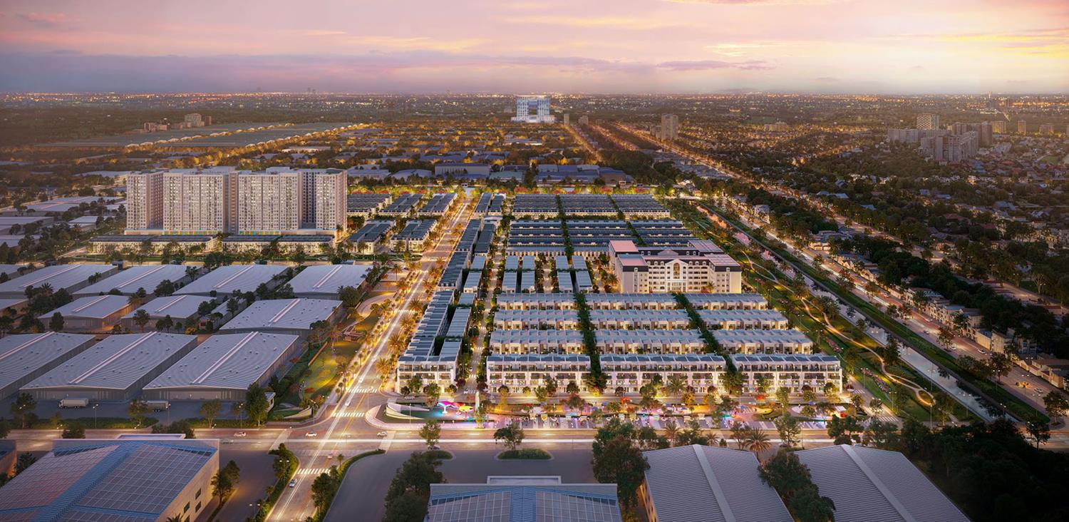 Phối cảnh tổng thể dự án K-Home New City